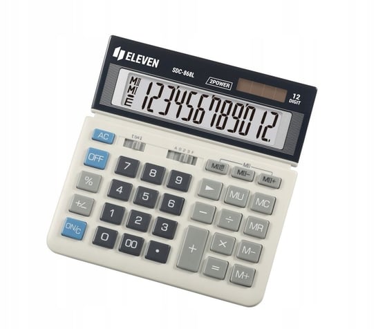Kalkulator biurowy 12-cyfrowy Eleven SDC-868LE Inny producent