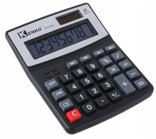 Kalkulator Biurowy 8 Cyfr Lcd Elektroniczny 1214 Inny producent