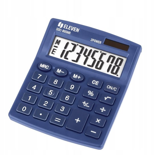 Kalkulator biurowy 8-cyfrowy Eleven Niebieski Inny producent