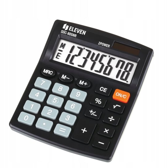 Kalkulator biurowy 8-cyfrowy Eleven SDC-805NR Inny producent