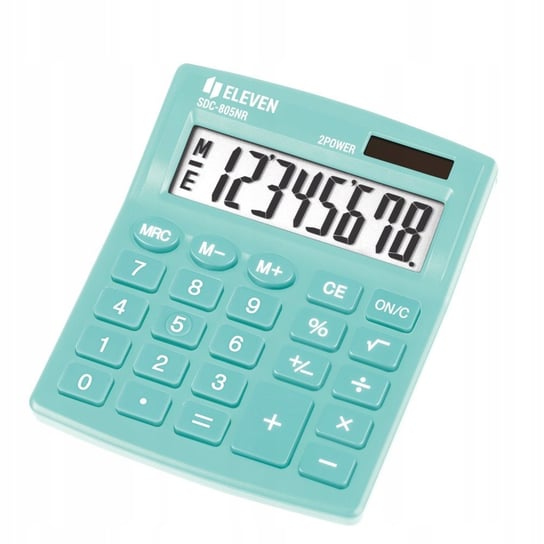 Kalkulator biurowy 8-cyfrowy Eleven Zielony Inny producent