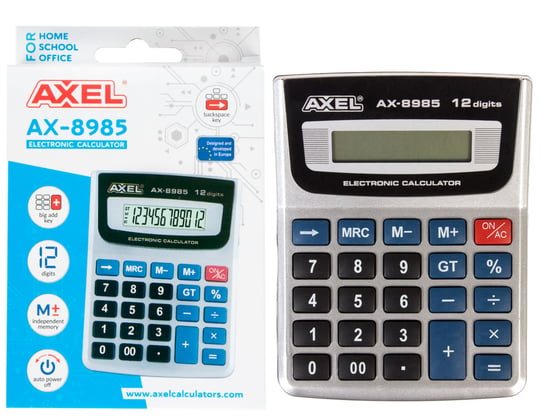 Kalkulator biurowy, AX-8985 Axel