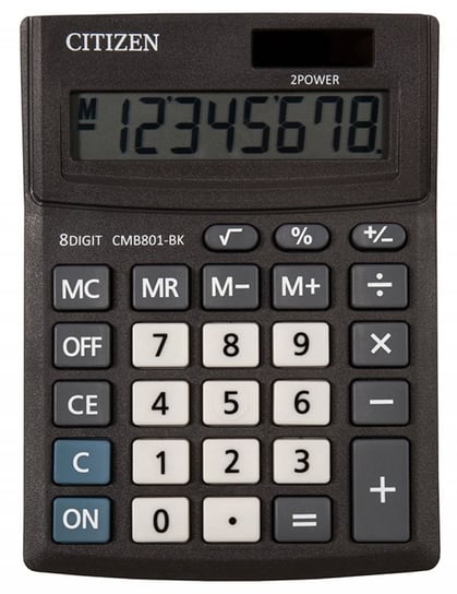 Kalkulator biurowy Citizen CMB801-BK Business Line, czarny Citizen