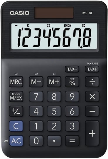 Kalkulator Biurowy Ms-8F 8-Cyfrowy 103X147X28,8Mm Casio