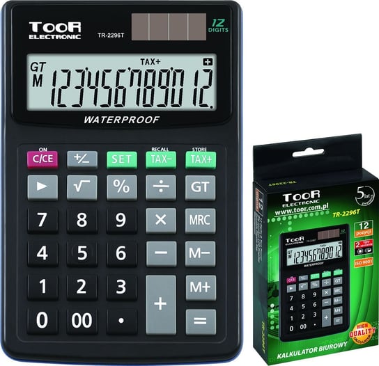Kalkulator biurowy TR-2296T Toor