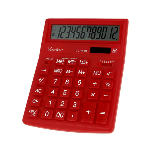 Kalkulator biurowy, Vector KAV VC-444R Vector