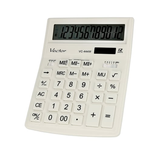 Kalkulator biurowy, Vector KAV VC-444W Casio