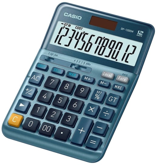Kalkulator Casio DF-120EM 12-pozycyjny CASIO - kalkulatory