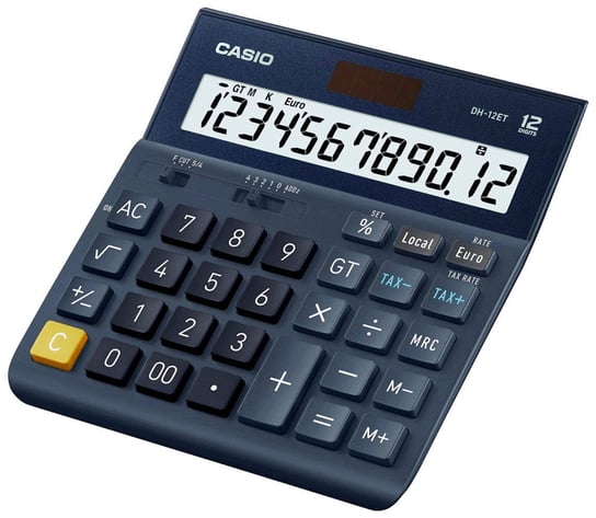 Kalkulator Casio DH-12ET 12-pozycyjny CASIO - kalkulatory