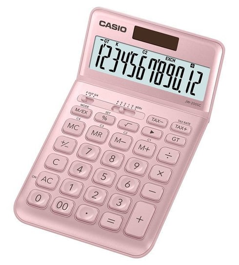 Kalkulator Casio JW-200SC-PK Stylish Series CASIO - kalkulatory