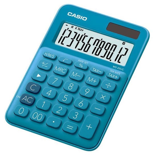Kalkulator Casio MS-20UC-BU TAX Obliczenia Czasowe CASIO - kalkulatory