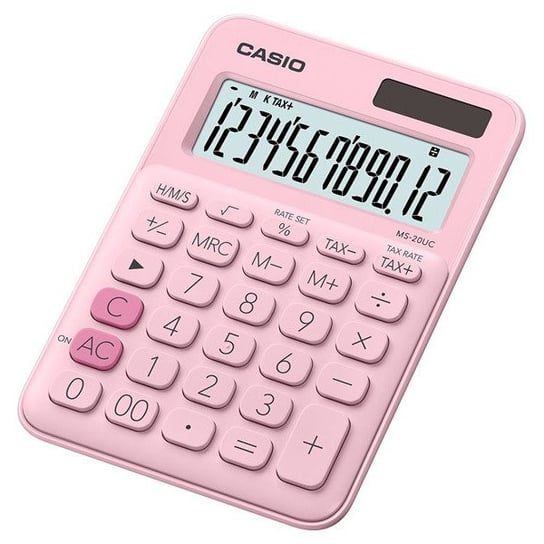 Kalkulator Casio MS-20UC-PK TAX Obliczenia Czasowe Casio