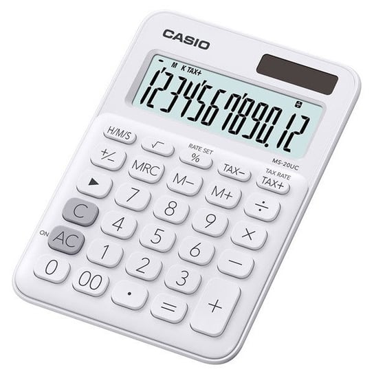 Kalkulator Casio MS-20UC-WE TAX Obliczenia Czasowe Casio