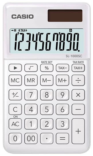 Kalkulator Casio SL-1000SC WE Stylish Series CASIO - kalkulatory