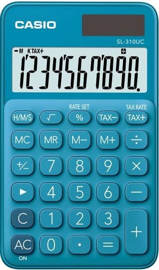 Kalkulator Casio, SL-310UC-BU-S, niebieski Casio