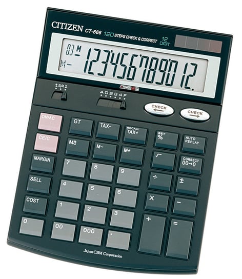Kalkulator Citizen Ct-666n Citizen