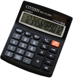 Kalkulator Citizen Sdc-812bn Citizen