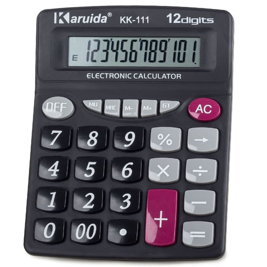 Kalkulator Duże Cyfry Biurowy Szkolny Duży Wygodny VERK GROUP