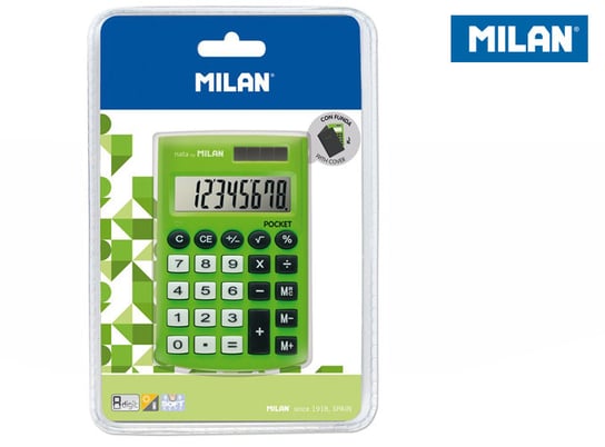 Kalkulator kieszonkowy na blistrze Milan