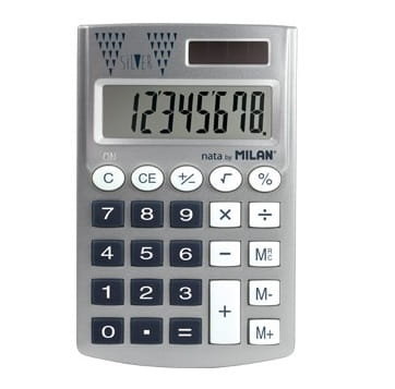 Kalkulator Kieszonkowy Silver Milan Milan