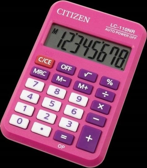 Kalkulator LC-110NR-PK różowy Citizen