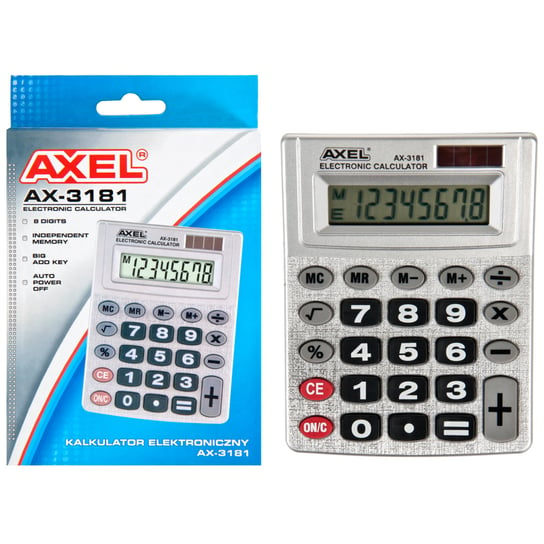 Kalkulator, model AXEL AX-3181 Axel