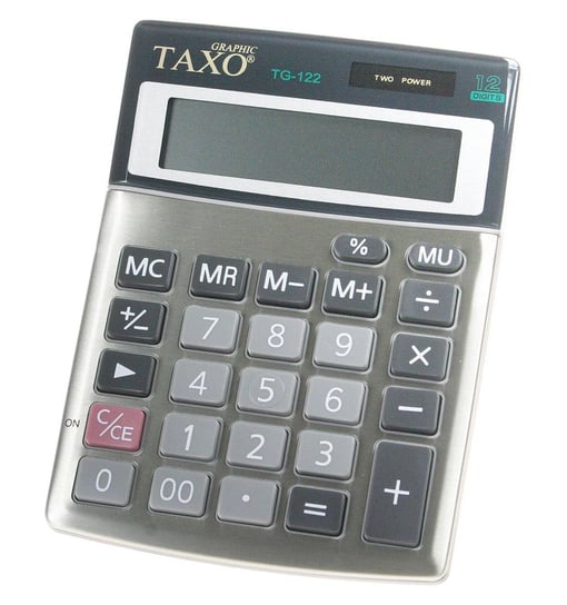 Kalkulator na biurko 12-pozycyjny Taxo TG-122 Titanum