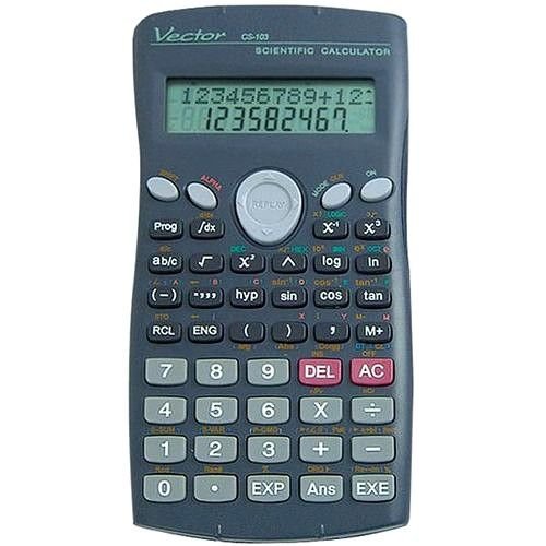 Kalkulator naukowy, Vector KAV CS-103 Vector