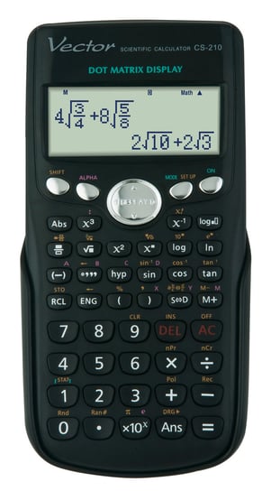Kalkulator naukowy, Vector KAV CS-210 Casio