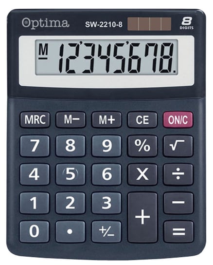 Kalkulator, SW-2239A, czarny Eurocom