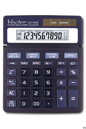 Kalkulator Vector Cd1181 10 Pozycyjny Vector