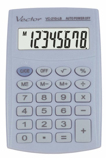 Kalkulator Vector VC-210 LB kieszonkowy Vector