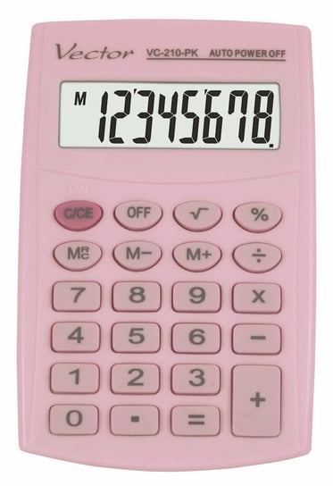 Kalkulator Vector VC-210 PK kieszonkowy Vector