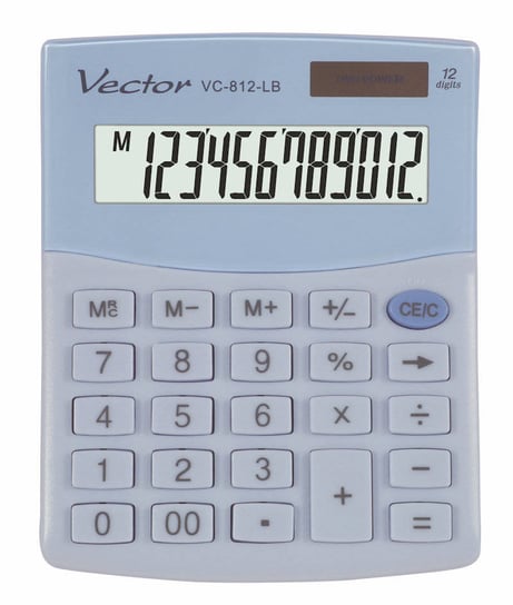 Kalkulator Vector VC-812 LB biurowy Vector