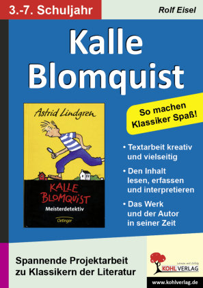 Kalle Blomquist, Literaturprojekt KOHL VERLAG Der Verlag mit dem Baum