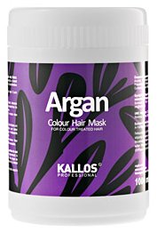 Kallos, Argan, maska kremowa chroniąca kolor, 1000 ml Kallos