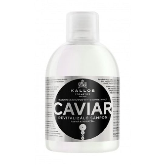 Kallos, Caviar, szampon do włosów rewitalizujący, 1000 ml Kallos