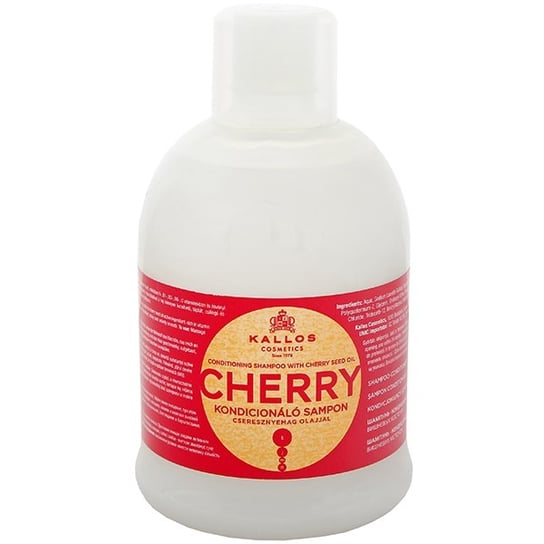 Kallos, Cherry, szampon kondycjonujący z olejem z pestek czereśni, 1000 ml Kallos