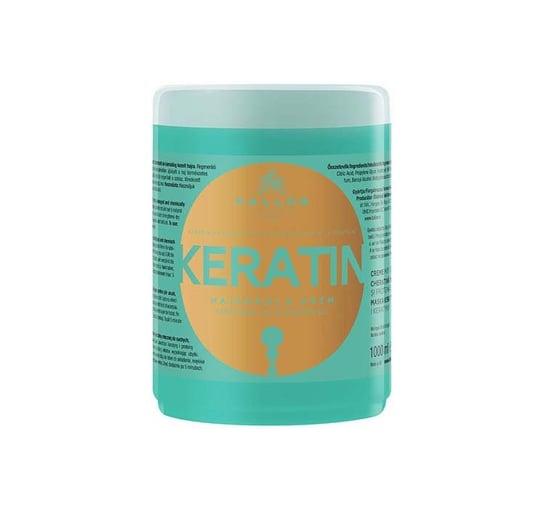 Kallos, Keratin, maska keratynowa z proteinami mleka i keratyny, 1000 ml Kallos
