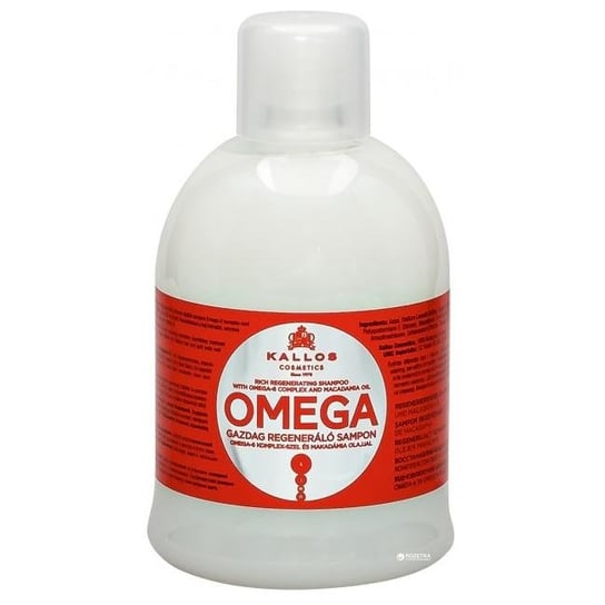 Kallos, KJMN Omega, szampon regenerujący, 1000 ml Kallos