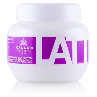 Kallos, Latte, maska kremowa z wyciągiem z proteiny mlecznej, 275 ml Kallos
