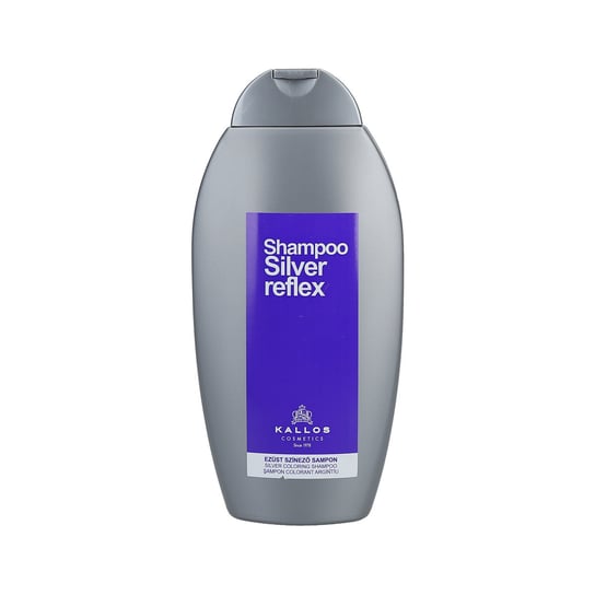 Kallos, Silver Reflex, szampon neutralizujący odcień włosów, 350 ml Kallos