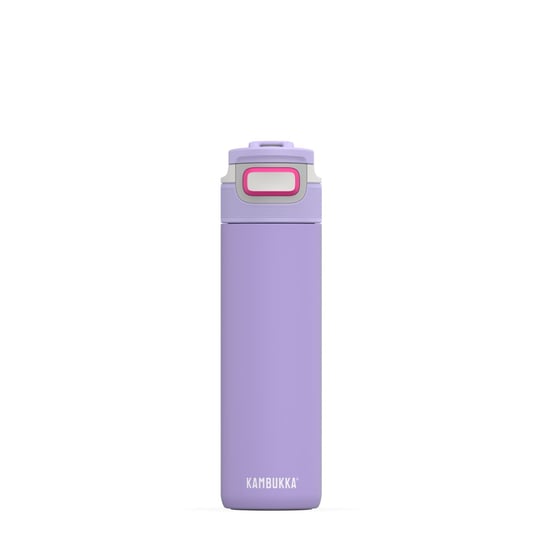 Kambukka, Butelka na wodę, Elton Insulated, Digital Lavender, 600 ml, butelka termiczna Kambukka, termos samochodowy, termos na kawę, butelka z nakrętką do picia KAMBUKKA