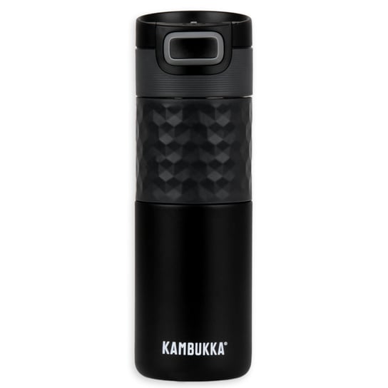 Kambukka, Kubek termiczny, Etna Grip, Black Steel, 500 ml KAMBUKKA