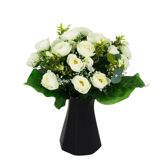 Kamelia Bukiet Biały Do Wazonu 21 Kwiatów Siima