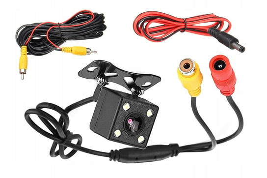 Kamera cofania parkowania samochodowa RCA IR Night Vision IP68 Anti-Fog 4 diody LED NCS
