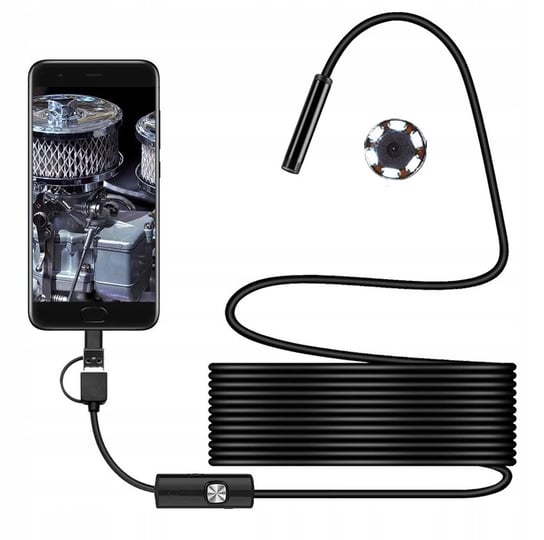 Kamera Endoskopowa 6Xled Inspekcyjna Android Pc Inna marka