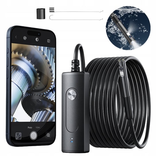 Kamera inspekcyjna endoskop bateria wifi kabel 3 m 2 x FULL HD IOS ANDROID Total Shopping