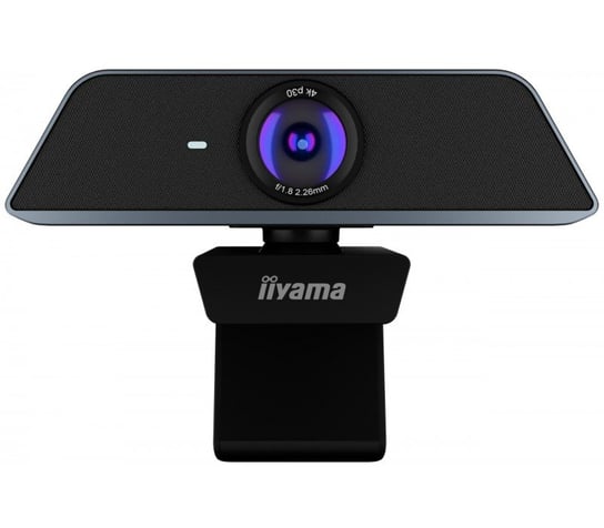 Kamera Internetowa Iiyama Uc Cam120Ul-1, 4K, 8Mp, 120°, 2 Mikrofony Kierunkowe, Redukcja Szumów. iiyama