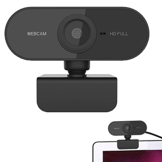 Kamera internetowa WebCam 8806 z mikrofonem (Czarna) Strado